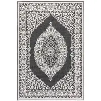 Elle Decoration Dubbelzijdig Buitenkleed Meekly - Zwart 160 x 230 cm