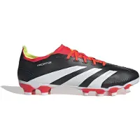 Adidas Predator League Gras / Kunstgras Voetbalschoenen (MG) Zwart Wit Felrood