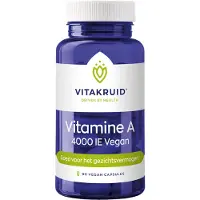 Vitakruid Vitamine A 4000 IE Vegan Capsules