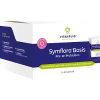 Vitakruid Symflora basis pre- & probiotica (60 sachets)
