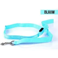 DiSQounts Led hondenriem - Blauw