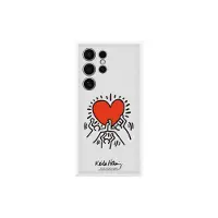 Samsung Galaxy S24 Ultra Keith Haring Suit Back Cover Transparant