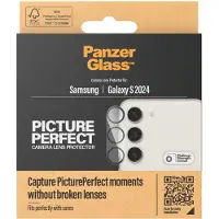 PanzerGlass PicturePerfect Camera Lens Protector voor de Samsung Galaxy S24 - Transparant