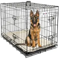 Maxx Hondenbench - 122 x 75 x 81cm - Zwart