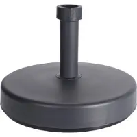 Pro Garden Parasolvoet Vulbaar 46 Cm 25 Kg Zwart