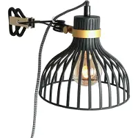 Anne Lighting wandlamp Dunbar - zwart - metaal - 3093ZW