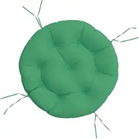 vidaXL Zitkussen rond Ø 60x11 cm oxford stof groen