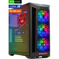 Screenon - Game Computer / Gaming PC - Intel Core i9 - 1TB M.2 SSD - 32GB RAM - RTX 4060 - Game PC TX46290 - Windows 11