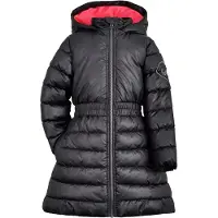 Lofff meisjes winterjas grijs maat 104