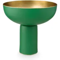 Pip studio Serveerschaal Metal Matt Green 23 x 24 cm