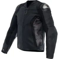 Dainese Avro 5 Leren Jack Zwart/Antraciet/Wit 56 Mannen