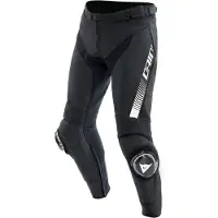 Dainese Super Speed Leren Motorbroek Zwart Wit Maat 56