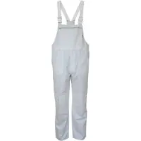 Carson Classic Workwear 'Outdoor Bib Pants' Tuinbroek/Overall Wit - 46