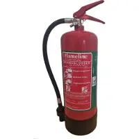 Flameline Schuimblusser 6 liter - vet brandblusser fluorvrij schuim - brandklasse ABF - Incl. wandbeugel en keuringssticker