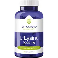 Vitakruid L-Lysine 1000mg (90 tabletten)