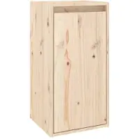 vidaXL Wandkast 30x30x60 cm massief grenenhout