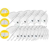 Merkloos 14 stuks Trouwparaplu Bruiloft - Bruidsparaplu - 75 cm
