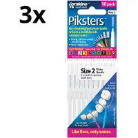 Piksters 2 Wit 0.55mm - 3 x 10 stuks - Voordeelverpakking