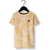 Koko Noko T-shirt met all over print wit Jongens Katoen Ronde hals All over print - maat 92
