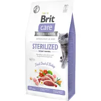 Brit Care Cat Grainfree Adult Sterilized Weight Control Fresh Duck &amp; Turkey 7 kg