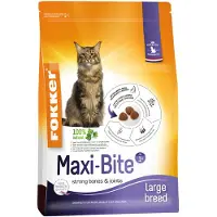 Fokker Maxi-Bite kattenvoer 2 x 10 kg