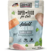 Mac'S 6x 300g Cat Pouch Zalm & Kip natvoer voor katten
