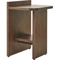 Gejst Ismo Bijzettafel Donker Eiken - Bijzettafels & buffetten Eikenfineer Dark Oak - 20311