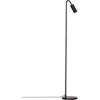 By Rydens Vloerlamp Curve, zwart, Woon-/ Eetkamer, metaal, Modern, vloerlamp