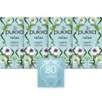 Pukka Relax Thee, met kamille, venkel en gember - 4 x 20 zakjes