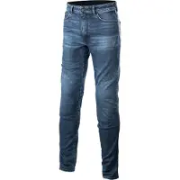 Alpinestars Argon Slim Fit Denim Motorfiets Textiel Broek Maat