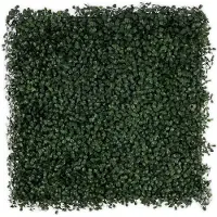 Karat Plantenwand - Boxwood Dark-Green - Kunstplant - Kunsthaag - Decoratie - 50 x 50 cm