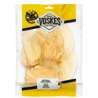 Voskes 2x Hondensnacks Runderoren 10 stuks