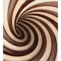 Dimex Fotobehang - Twisted Tunel 225x250cm - Vliesbehang