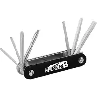 Super B 7 In 1 Multifunction Tool Zwart,Zilver