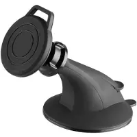 Muvit Vacuum Cup Magnetic Universal Mobile Car Support Zwart