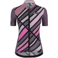 Santini Raggio Short Sleeve Jersey Veelkleurig S Vrouw