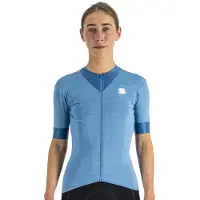 Sportful Fietsshirt Women Kelly W Short Sleeve Jersey Berry Blue-S