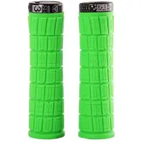 Sb3 Lock on Flowy AM grips Fluorescerend Groen/Zwart || Maat: 32