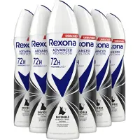 Rexona 6x Deodorant Spray Advanced Protection Invisible 150 Ml
