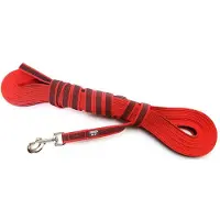 JULIUS K-9 Lange lijn hond - antislip, 20 mm, met handvat