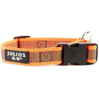 JULIUS K-9 IDC Halsband Antislip - oranje, 25 mm × 39-65 cm