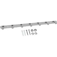 Intirilife roestvrijstalen kapstok model a - 7 haken - jashaken in 5 verschillende designs kledinghaken garderobe