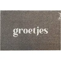 Mad About Mats - Roxan - deurmat - groetjes - schoonloop/scraper - wasbaar - 50x75cm
