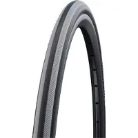 Schwalbe 22x1,00 (25-489) Wiel voor rolstoel, zwarte en grijze kleuren, rechtsom draaiend, artikelnummer 10275387.01