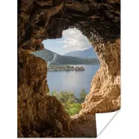 PosterMonkey Poster Water - Grot - Natuur - Landschap - 30x40 cm
