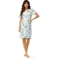 Comtessa Ascafa Nachthemd 'Awaking Desire' - Blauw - 100cm - Maat 46