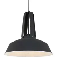 Mexlite Hanglamp Eden 42cm zwart
