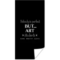 PosterMonkey Poster Quotes - Art - Studenten - School - 80x160 cm