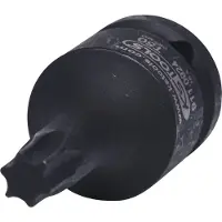 Ks Tools 1/2" krachtbit-doppelsleutel Torx, kort, T50 (911.0924)