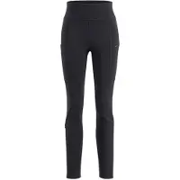 Lundhags Fulu Wool Tights W, ski-onderbroeken, zwart